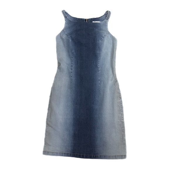 Vintage Dresses & Skirts - Vintage 90’s/00’s denim mini dress